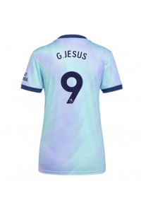 Arsenal Gabriel Jesus #9 Jalkapallovaatteet Naisten Kolmaspaita 2024-25 Lyhythihainen